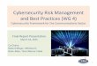 Cybersecurity Risk Management and Best Practices …transition.fcc.gov/bureaus/pshs/advisory/csric4/CSRIC_WG...Cybersecurity Risk Management and Best Practices (WG 4) Cybersecurity