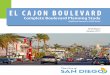 EL CAJON BOULEVARD - San Diego · PDF file4.0 Technical Analysis ... pedestrian-friendly crossings, adequate pedestrian lighting, ... El Cajon Boulevard - Final Report 5
