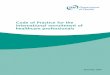 Code of Practice for the international recruitment of ... · PDF fileCode of Practice for the international recruitment of healthcare professionals Aim The aim of the Code of Practice