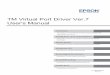 TM Virtual Port Driver - Epostraders.co.uksupport.epostraders.co.uk/support-files/documents/3/KPm...User's Manual TM Virtual Port Driver Ver.7 Overview Installation and Uninstallation