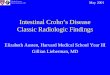 Intestinal Crohn’s Disease Classic Radiologic Findingseradiology.bidmc.harvard.edu/LearningLab/gastro/Austen.pdfulcers in distal ileum, bx c/w chronic active ileitis • In light