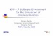 KPP – A Software Environment for the Simulation of ... · PDF fileKPP – A Software Environment for the Simulation of Chemical Kinetics Adrian Sandu Computer Science Department
