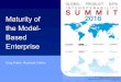 Maturity of the Model- - Elysiumelysiuminc.com/gpdis/2016/Tuesday-Presentations/RockwellCollins... · Maturity of the Model-Based ... • Nine levels of maturity ... • Attempts
