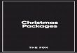 Christmas Packages - The · PDF filePackages. Jingle Bells Christmas Canapés Beef pistilla, special sauce Garlic and ginger prawn skewer Beef tatataki, olive, black garlic Scallops