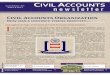 Civil Accounts Organization - INGAF Accounts Newsletter.pdf · CGA approves logo and motto for Civil Accounts Organization ... Arthashastra. (Adhikaran-, Chapter-, ... understand