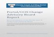 Portal/CCIS Change Advisory Board Reportarchive.flclerks.com/e-Filing_Authority/Resources/2017-2018_Board... · Portal/CCIS Change Advisory Board Report ... clerk configurations,
