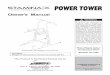 Owner's Manual - Stamina Products STAMINA│X - Power Tower does require assembly. Please follow the assembly steps set forth in this manual. With regular workouts, …