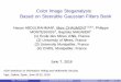 Color Image Steganalysis Based on Steerable Gaussian ... · PDF fileColor Image Steganalysis Based on Steerable Gaussian Filters Bank ... M. Goljan, J. Fridrich, and R ... Color Image