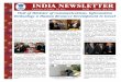 INDIA NEWSLETTER - India in Israel - · PDF fileINDIA NEWSLETTER H.E. Mr. Kapil Sibal, Minister of Check Point, Tower Jazz, RSA Security ... ECONOMIC NEWS Minister of Agriculture,