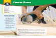 Power Saws 5 - Mr. Wilsons Technology Saws Discuss the Photo ... Circular Saws Section 5.2 Table Saws Section 5.3 Miter Radial-Arm Saws Section 5.4 Jigsaws Reciprocating Saws 5