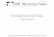 India’s Experience with Fiscal Rules: An Evaluation and ... · PDF fileIndia’s Experience with Fiscal Rules: An Evaluation and The Way Forward ... India’s fiscal policy framework