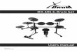 DD-505 E-Drum Set Users manual - Musikhaus Kirstein · PDF fileDD-505 E-Drum Set Users manual . Taking Care of Your Digital Drum Set Thank you for purchasing this digital drum module
