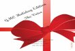 GMC Holiday Edition oice 3 FALL ISSUE Voice.pdf · GMC Holiday Edition oice 4. 2 ... Mrs. attles: Did your father's presence at school influence you? Ms. akr: It was a gift to study
