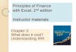 Principles of Finance with Excel, 2nd edition - Atlanta, GAshackman/isye4311_Fall_2011/pfe2_chapter03… · Principles of Finance with Excel, 2nd edition Instructor materials Chapter