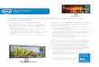 P2715Q - Dell United  · PDF filewith factory-tuned 99% sRGB color coverage at ... Reliable with an eco-conscious design ... Dell 27 Monitor | P2715Q v.3 2/2015