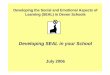 Developing SEAL in your School - Devon County · PDF fileLearning (SEAL) in Devon Schools Developing SEAL in your School July 2006. Agenda Coffee and registration ... Healthy minds