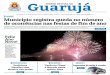 Guarujá DIÁRIO OFICIAL DE -  RIO OFICIAL DO MUNICÍPIO DE ... E-MAIL diario.guaruja@gmail.com Jornalista responsável ... O primeiro dia do ano