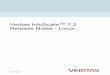 Veritas InfoScale 7.2 Release Notes - LinuxVCS) includingHA/DR VeritasInfoScale Availabilityhelps keepanorganization’sinformationand criticalbusinessservicesupand runningonpremiseandacrossglobally