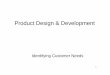 Product Design & Development - mslab.boun.edu.tr · PDF file2 PlanningPlanning Product Development Process Concept Development Concept Development System-Level Design System-Level