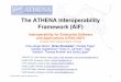 The ATHENA Interoperability Framework (AIF)folk.uio.no/briane/presentations/ajb_iesa_2007_athena_presentation.pdf · 6 SAP Research, Brisbane, Australia, sonia.lippe@sap.com. 