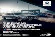 THE BMW M6 COUPÉ, CONVERTIBLE AND GRAN COUPÉ. · PDF file · 2017-07-04THE BMW M6 COUPÉ, CONVERTIBLE AND GRAN COUPÉ. ONE WITH THE MACHINE. ... 10.2" Control Display 19" light