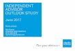 INDEPENDENT ADVISOR OUTLOOK STUDY - About … Independent Advisor Outlook Study ... Which of the following best characterizes the state of the independent advice industry? ... Investment