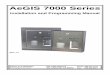 aegis 7000 2007 - All security equipment, Gate Access ... · PDF fileAeGIS 7000 Series Installation and Programming Manual PACH & COMPANY 941 Calle Negocio San Clemente, CA 92673