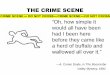 THE CRIME SCENE - Christine Murphy's Sitecmurphyfhs.weebly.com/.../crime_scene_basics.pdf · Recognition—scene survey, ... Walk-through—performed by the crime scene investigator,