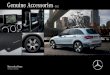 Genuine Accessories GLC - Mercedes-Benz · PDF fileGenuine Accessories GLC. At Mercedes-Benz the vision of accident-free driving is paramount. Because where Mercedes-Benz vehicles