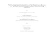 Performance Evaluation of a Database Sever for a ... · PDF filefor a Distributed Application Monitoring System BY ... database server for a distributed application monitoring system