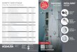 Quartz Z NEW INSpIrING INtELLIGENt DIGITAL SHOWER … Digital Showers... · Aqualisa Products Limited The Flyer’s Way Westerham Kent TN16 1DE Quartz™ aND VISaGE™ DIGITAL SHOWER