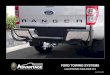 FORD TOWING SYSTEMS - Best Bars Dealer Support … TOWING SYSTEMS & ACCESSORIES CATALOGUE 2012 ... • SAE J684, NZS 5467. There is only one way to test the quality and strength of
