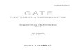 Eighth Edition GATE - Nodia and Company · Eighth Edition GATE ELECTRONICS & COMMUNICATION Engineering Mathematics Vol 2 of 10 RK Kanodia ... 12.1 INTRODUCTION 317 12.2 INITIAL VALUE