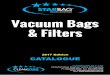 2017 Edition CATALOGUE - Cleanstar · 2017 Edition CATALOGUE Vacuum Bags & Filters ... models and illustrations listed in this catalogue are for reference and identification purposes