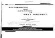 ALLOWANCES - history.navy.mil · OFFICE CF THE CHIEF &' NAVAL OPEBATICNS WASHnGTON 25, b. Ce OPNAV 03llO OP-5029 Ser 02552P50 31 July 1958 From: Chief of Naval Operations