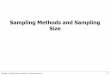 Sampling Methods and Sampling Size - UTM AISais.utm.my/researchportal/files/2015/02/Sampling.pdf · Title: Chapter 5 - Data Collection and Sampling Author: Trent Tucker, Wilfrid Laurier
