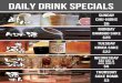 Daily drink specials - KINKA IZAKAYA · sake bomb $3 wednesday bar rail & rail shots $5. ... three different flavours of sake shooters 9 Ramune Mojito KINKA ramune, lime, mint 6.5