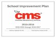 School Improvement Plan - North Carolina Public Schools · School Improvement Plan 2015-2016 2015-2016 through 2016-2017 School Improvement Plans remain in effect for two years, but