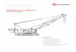 Manitowoc - CraneHunter.com !"##$% Product Guide ... HINO J08E-UV, 6 cylinder, water-cooled diesel, ... 19 t hook block, 400 kg with one 500 mm