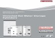 Unvented Hot Water Storage Cylinders - Ariston … Hot Water Storage Cylinders Country of destination: GB/IE 2 ABE F CE 1. THE BENCHMARK SCHEME Page 2 2. GENERAL INFORMATION Page 3