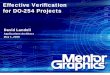 Effective Verification for DO-254 Projects · Effective Verification for DO-254 Projects ... Effective Verificatin for DO-254 Projects, ... Design Place & Route Place & Route Program