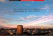 Spectrum policy in emerging markets - Welcome to Vodafone · Welcome to the latest publication in Vodafone’s long-running series of ... research on spectrum policy in advanced markets