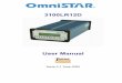 Dodici Geomatic Locator User Manual - OmniSTAR MANUAL OmniSTAR a Fugro Group Company Issue 2.0 03/03 3100LR12D User Manual ii Notice to Customers This manual has been produced to ensure