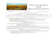 The Civil War and Reconstruction - history.usu.edu 3750.pdf · 5 HIST 3750: Civil War & Reconstruction Name _____ Learning Outcomes Rubric for essay 