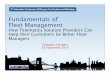 Fundamentals of Fleet Management - Mercury …mercury-assoc.com/wp-content/uploads/Fundamentals_Of_Fleet...management consultant ... Employee professional development and 41. ... Key