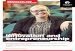 innovation and entrepreneurship - University of Newcastle · Innovation and Entrepreneurship creates a ... as context to which they will apply the practices of innovation, improvement