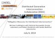 Distributed Generation Interconnection Collaborative (DGIC) · Questionnaire Areas of Focus ... is inverter-based, aggregated DG capacity is