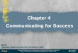 Chapter 4 Communicating for Success - Administrationpebblebrookhigh.typepad.com/files/chapter-4-communicating-for... · Chapter 4 Communicating for Success © Copyright 2012 Milady,