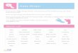 Baby Bingo! - Australia's Best Pregnancy Baby Parenting ... · cross it off. Once you cross out a whole line, shout ‘Baby Bingo!’ cot baby shower nursery baby bath scan daddy