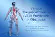 Venous Thromboembolism (VTE) Prevention in Obstetrics 2013...in Obstetrics . Objectives ... • Routine thromboprophylaxis is not recommended for single pregnancy - related risk factors